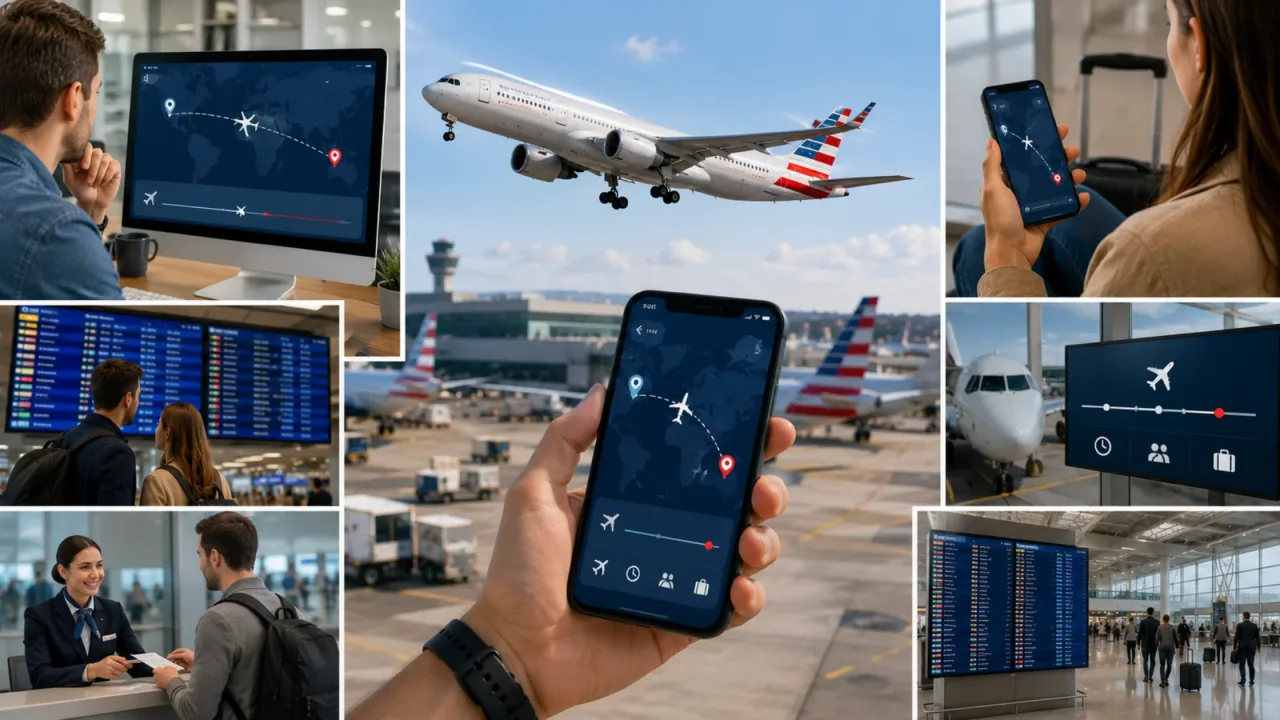 How to Check American Airlines Flight Status