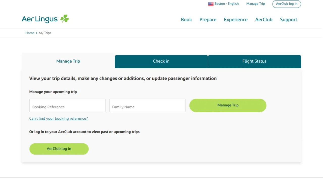 How to Check Aer Lingus Flight Status