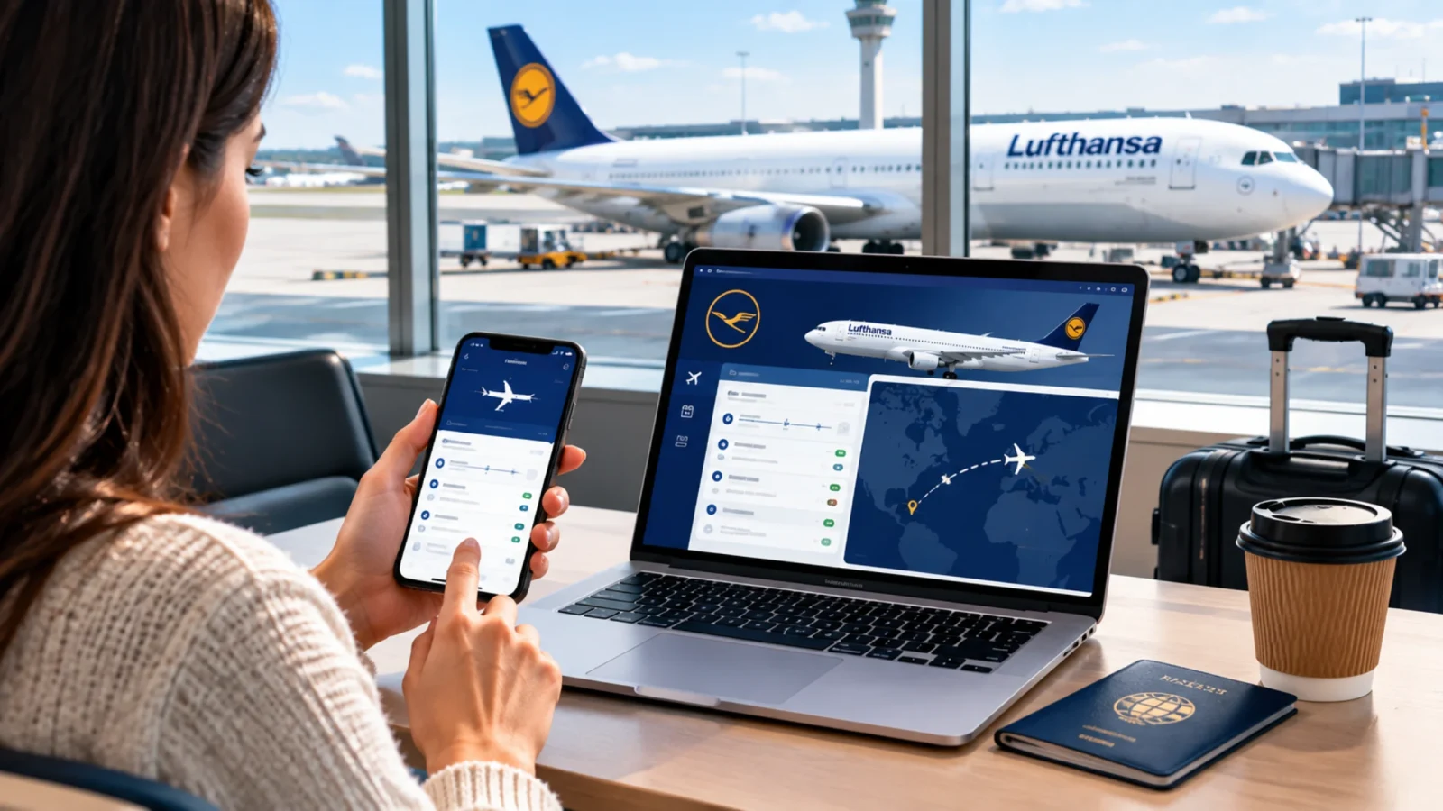 How Can You Track Lufthansa Flight Status in Real Time
