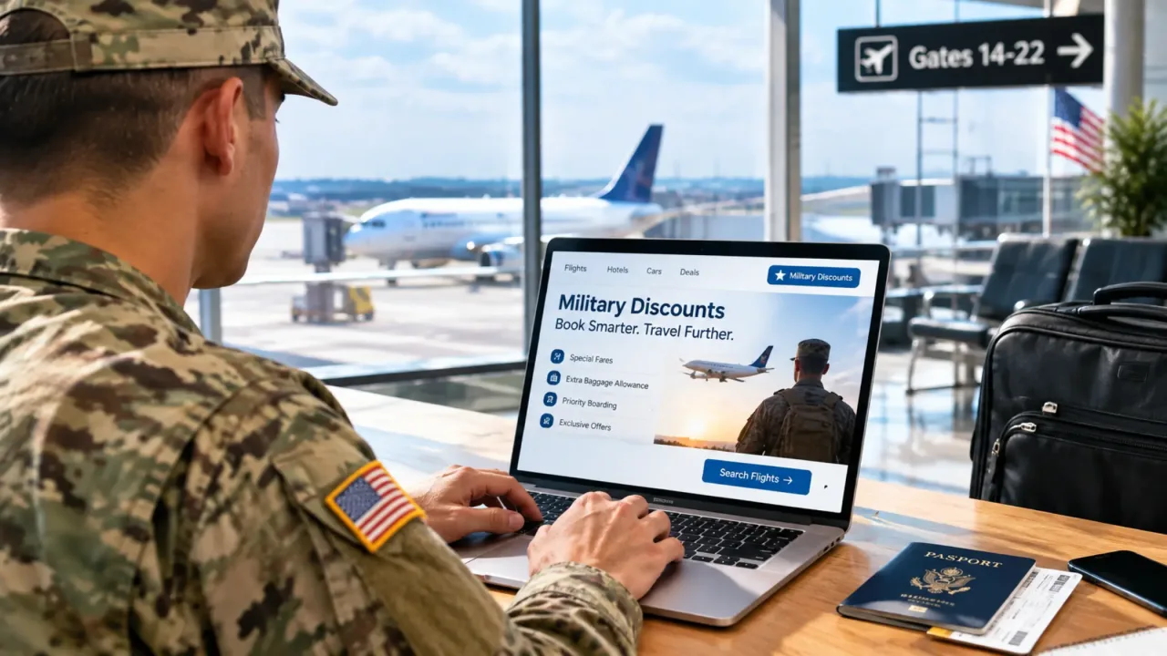 How to Find Cheap Military Discount Flights