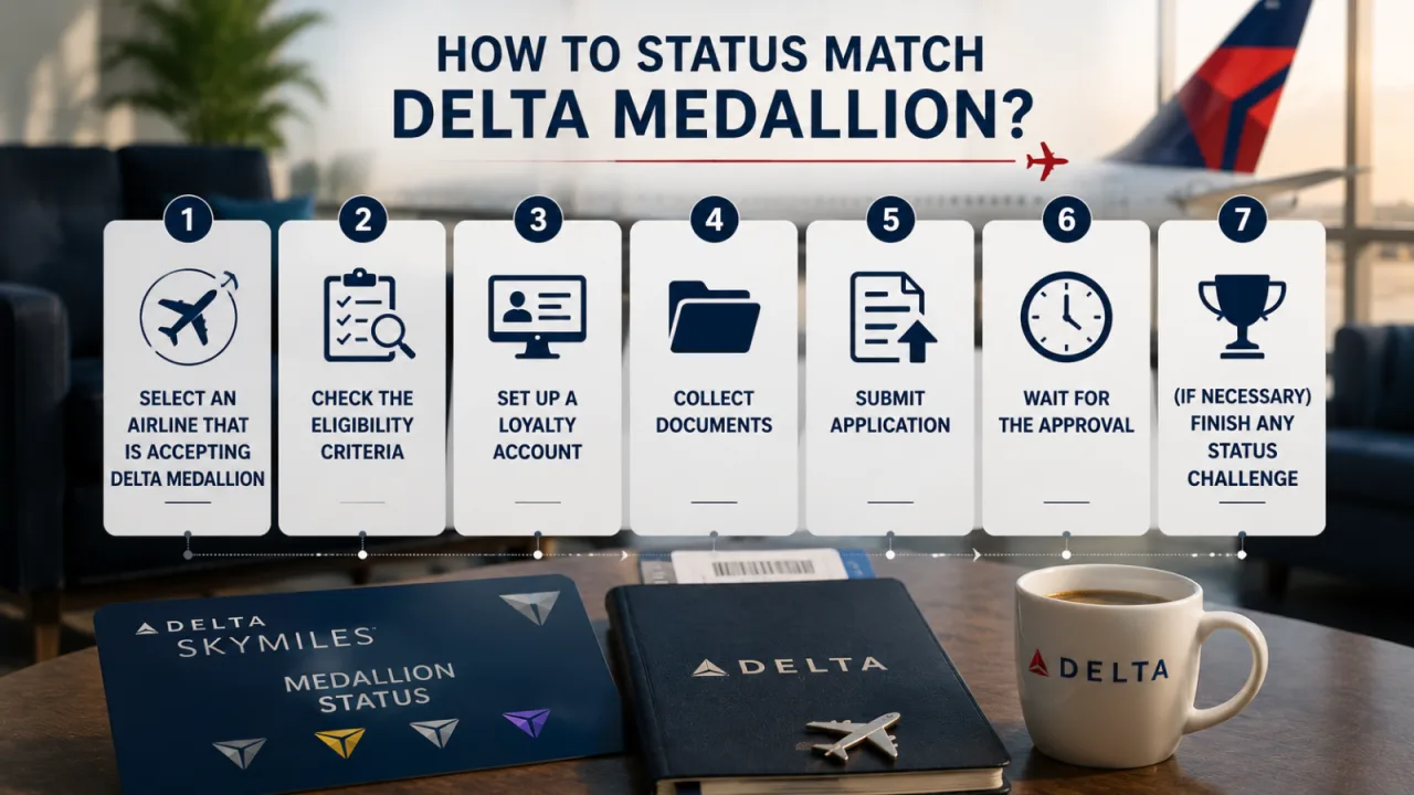 How to Status Match Delta Medallion