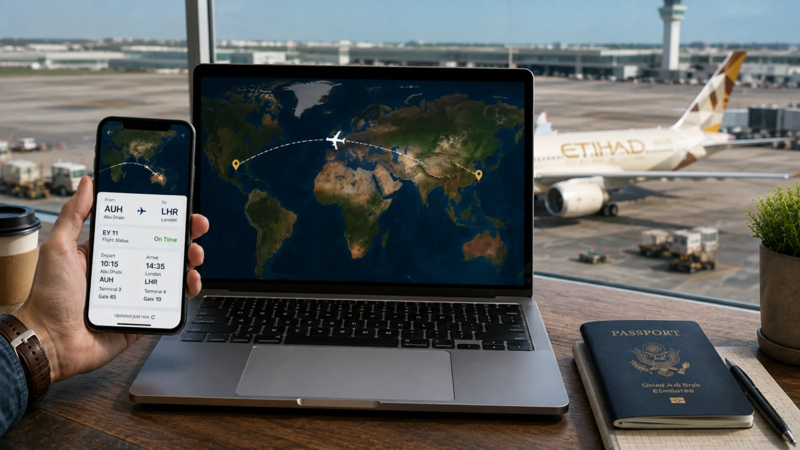 How to Check Etihad Airways Flight Status