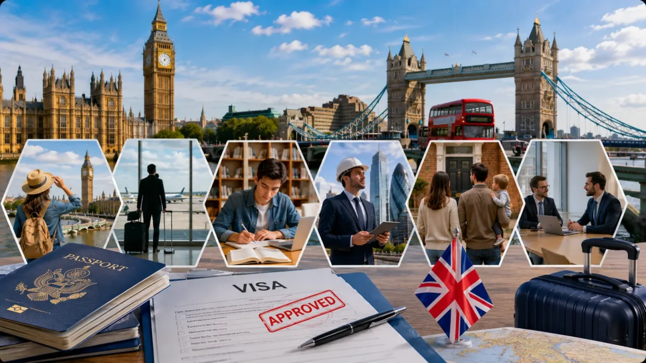 Types of UK Visas for US Citizens