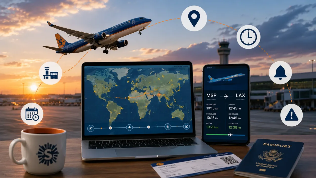 What Can You Do With the Sun Country Flight Tracker?
