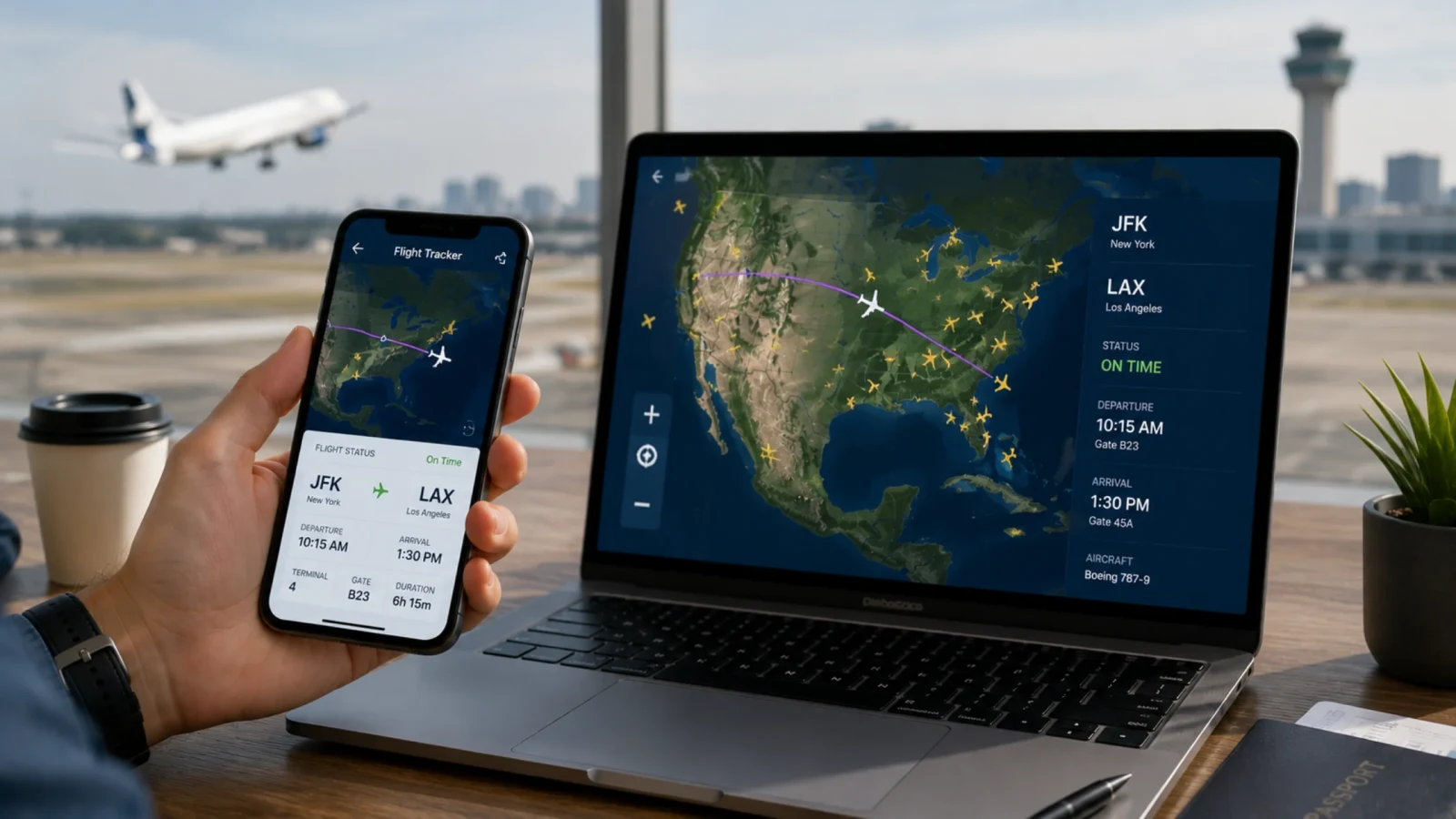 How to Use a Flight Tracker for Real Time Flight Status