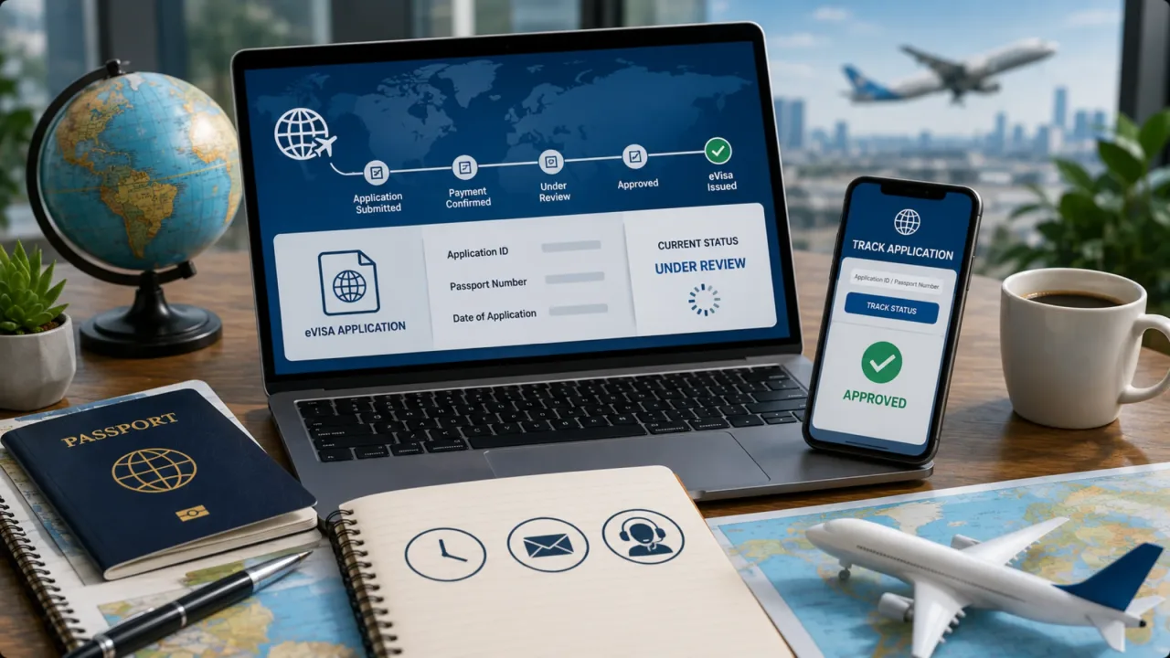 How to Track Your eVisa Application Status