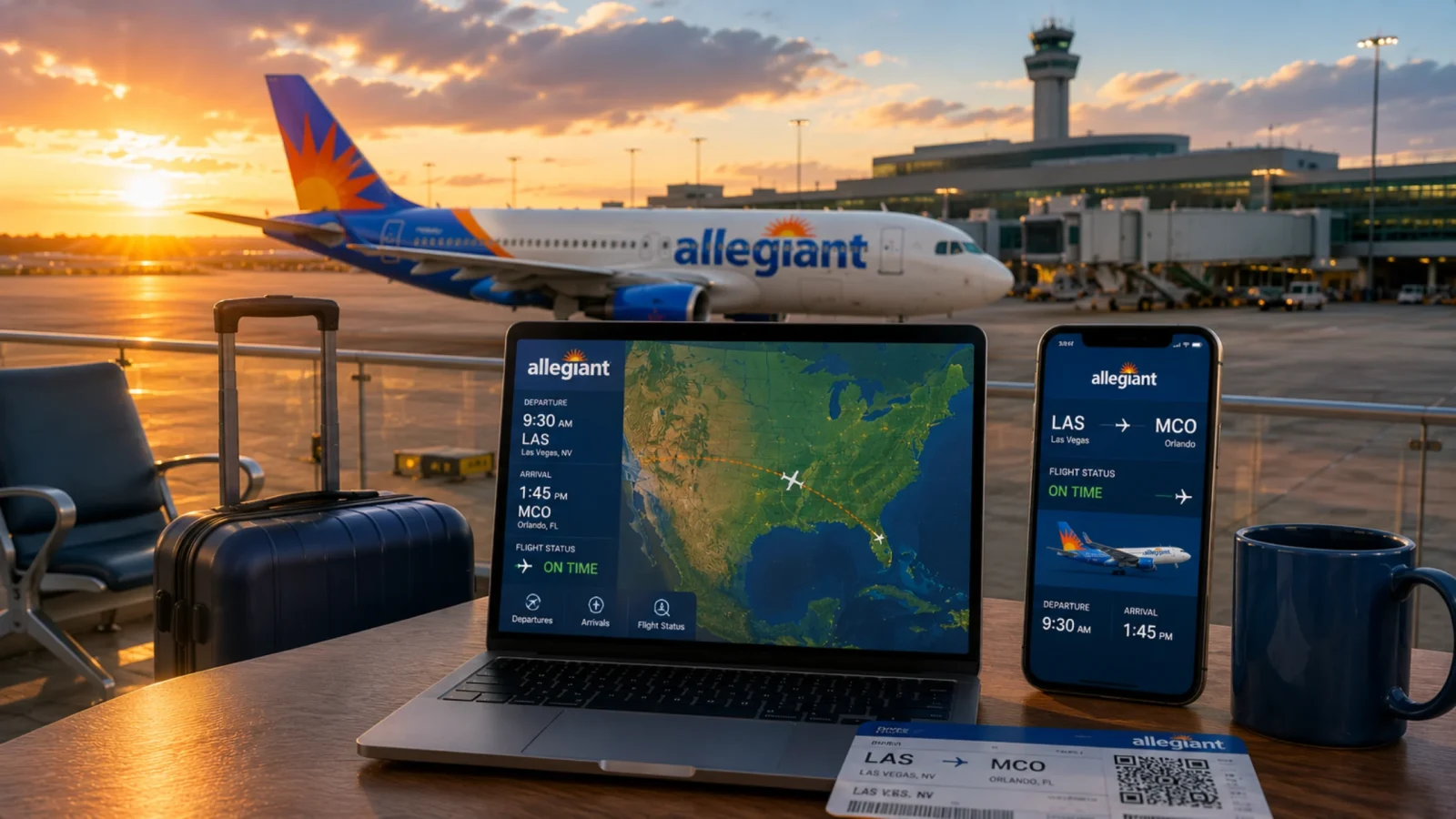 How to Check Allegiant Flight Status in Real Time