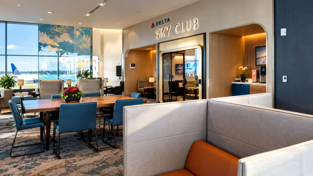 Delta Sky Club (Concourse A)