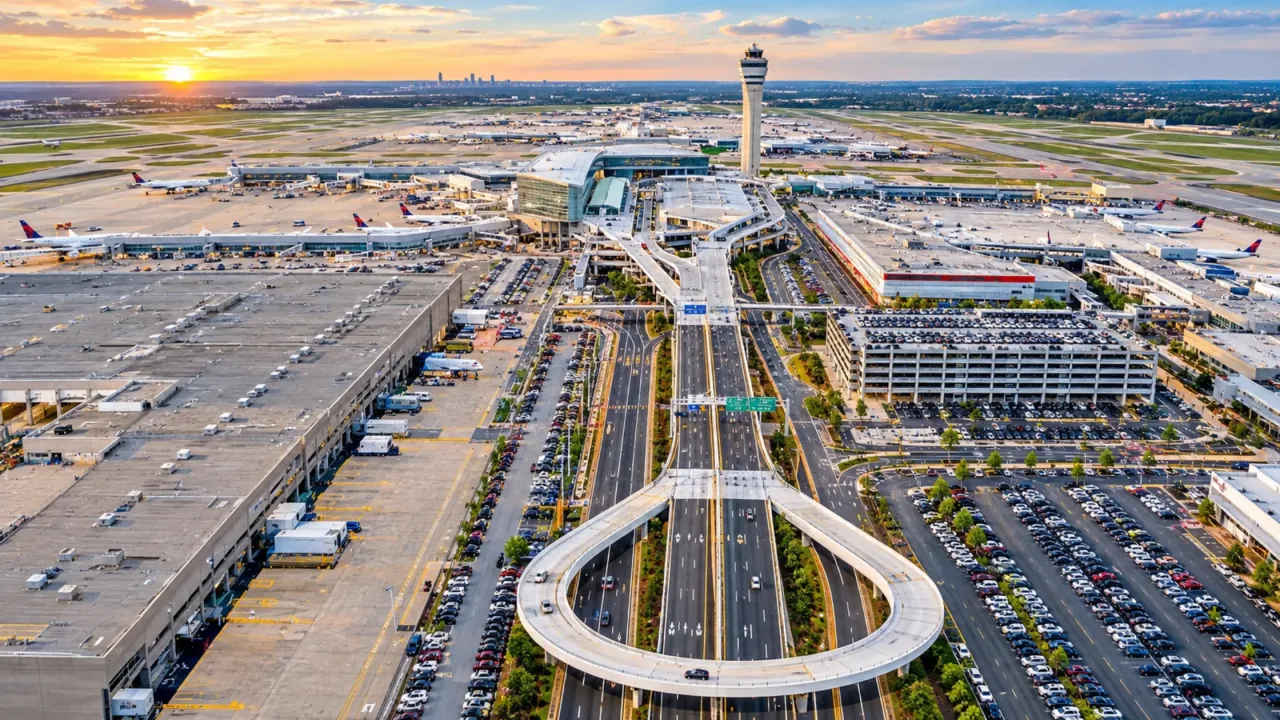 How Do You Get from the ATL Parking Deck to the Terminal