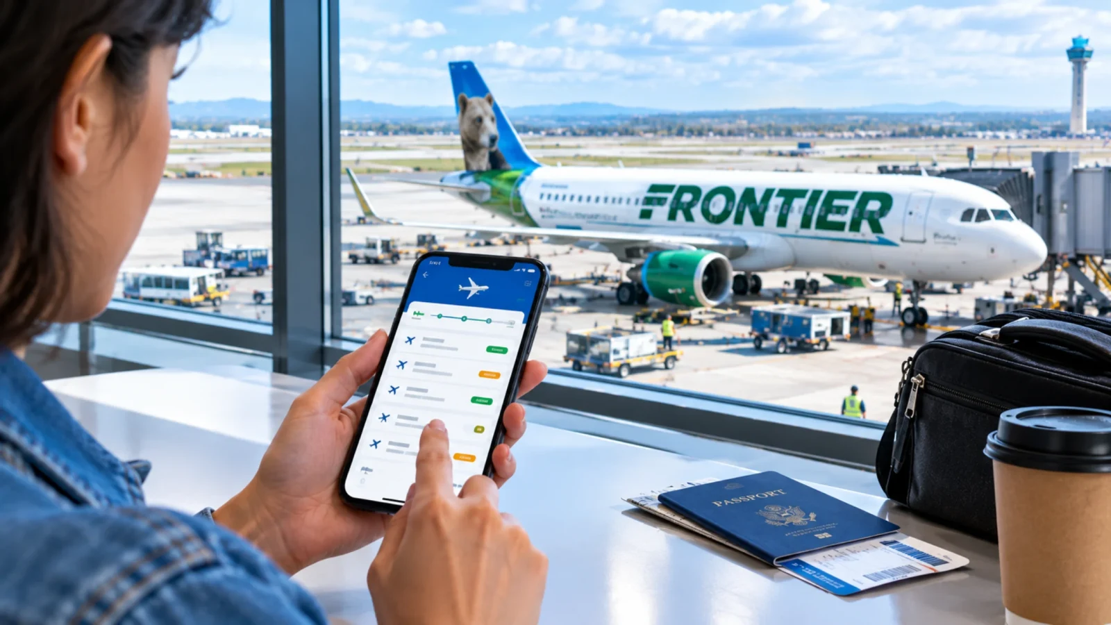 How Can You Check Frontier Flight Status in Real Time