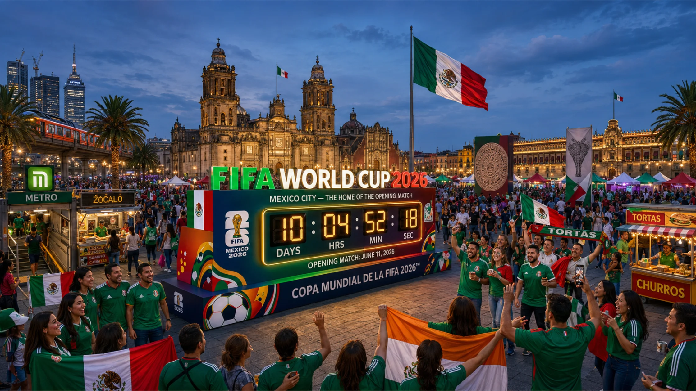 Mexico City — The Home of the Opening Match