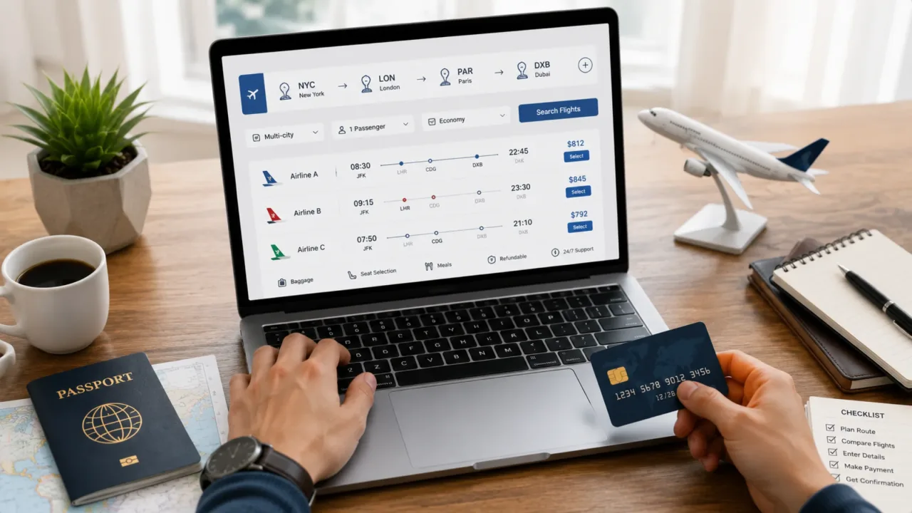How Do You Book Multi City Flights