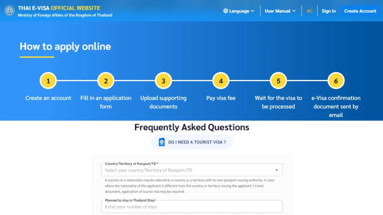 How Do You Apply for a Thailand Visa