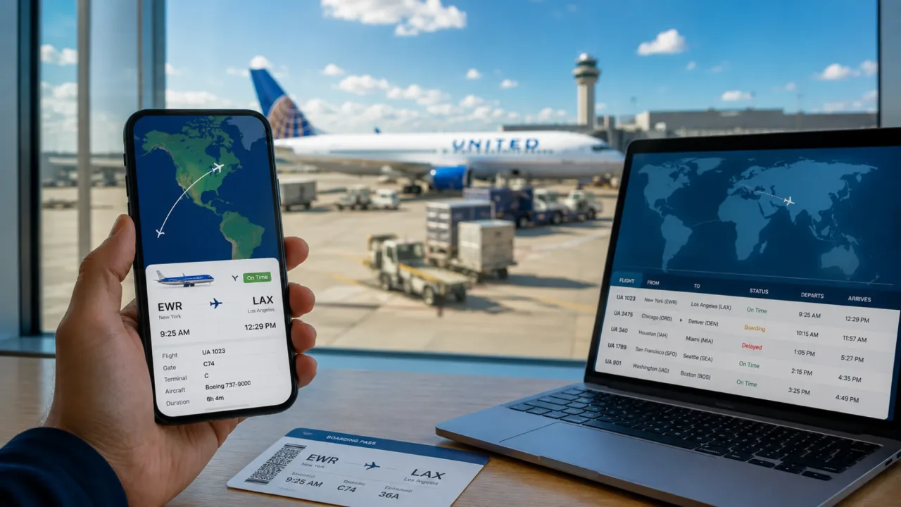 How to Check the United Flight Status