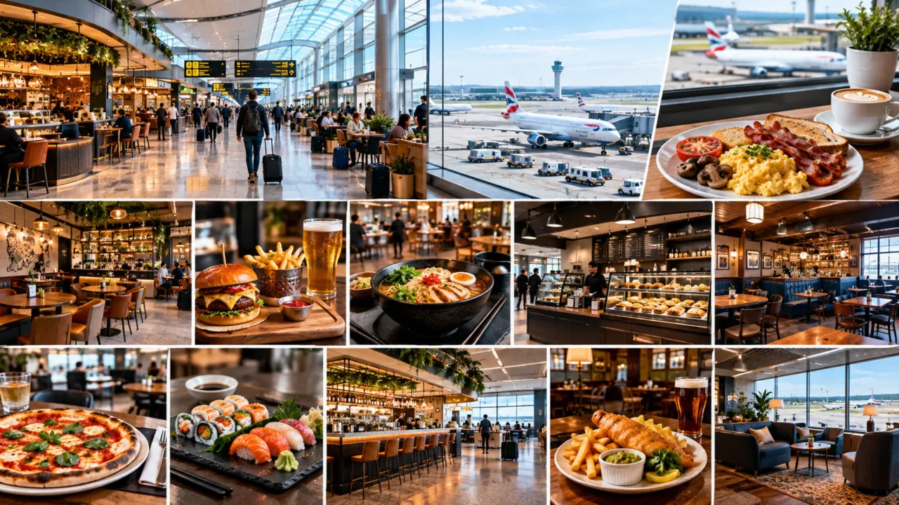 Where to Eat at London Gatwick Airport