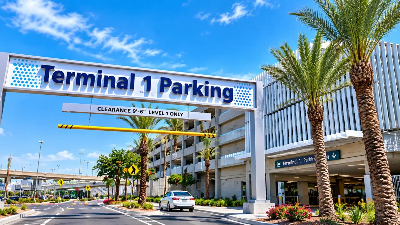 Terminal 1 Parking Plaza