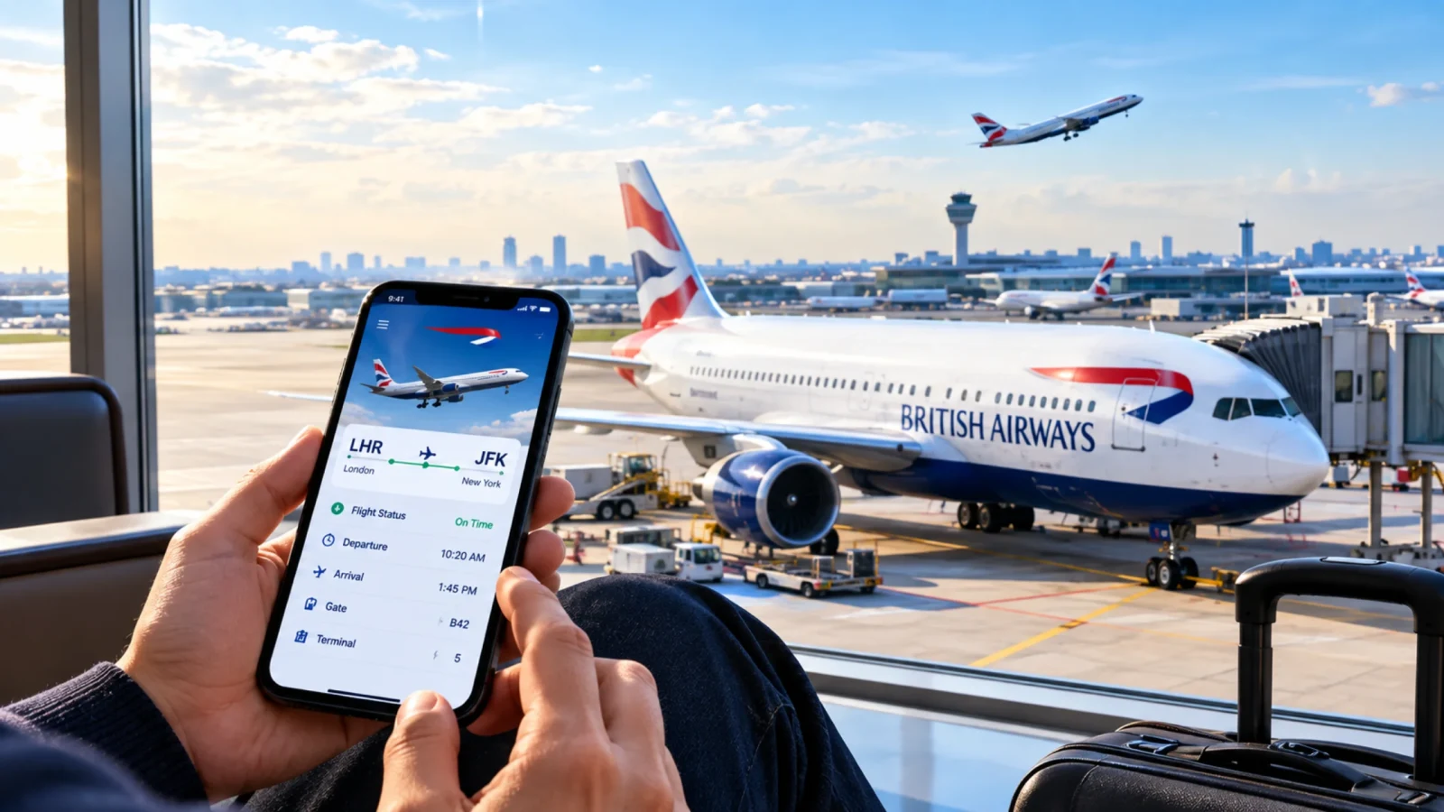 How to Check British Airways Flight Status in Real Time