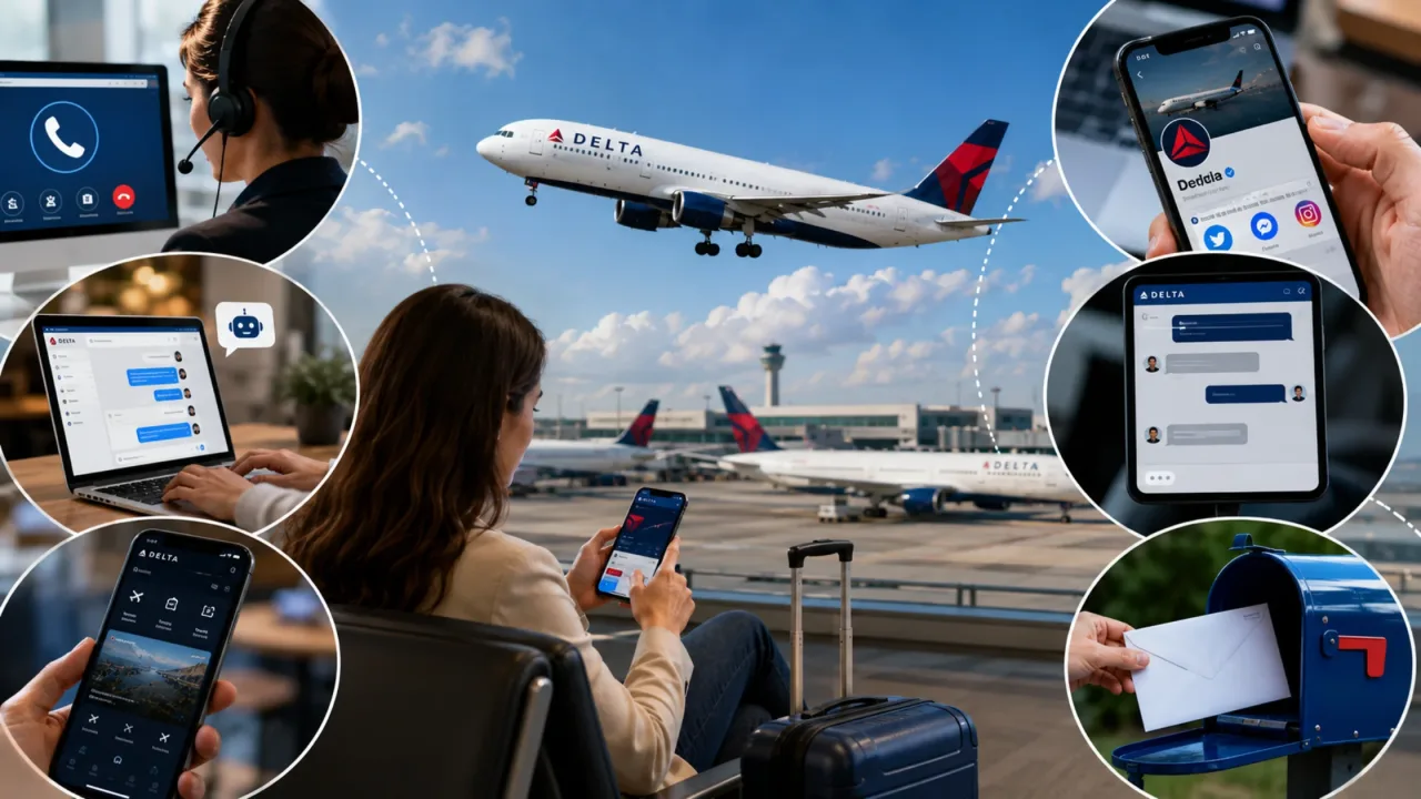 What are Different Ways to Contact Delta Airlines