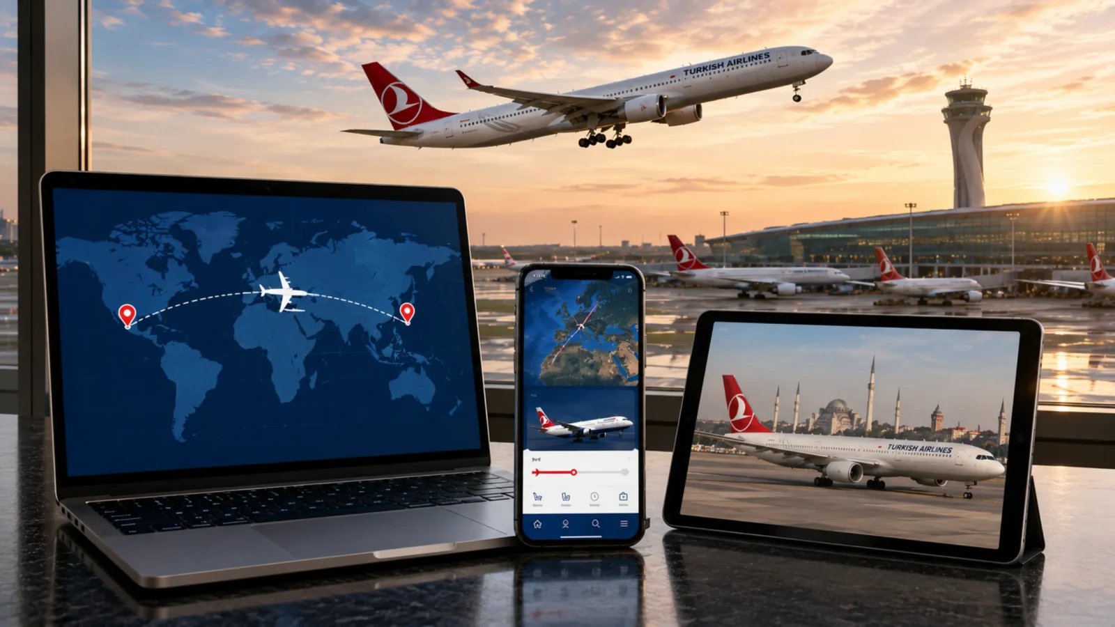 How Can You Check Turkish Airlines Flight Status Live