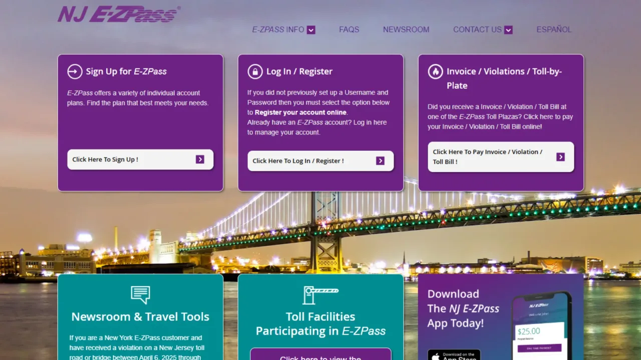 How to use the E-Z Pass