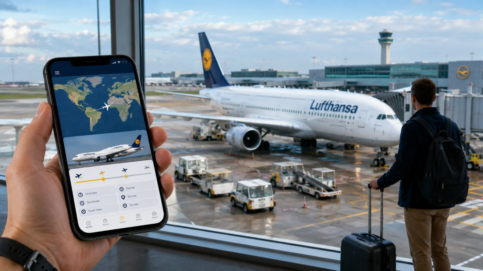 How to Check Lufthansa Flight Status in Real Time
