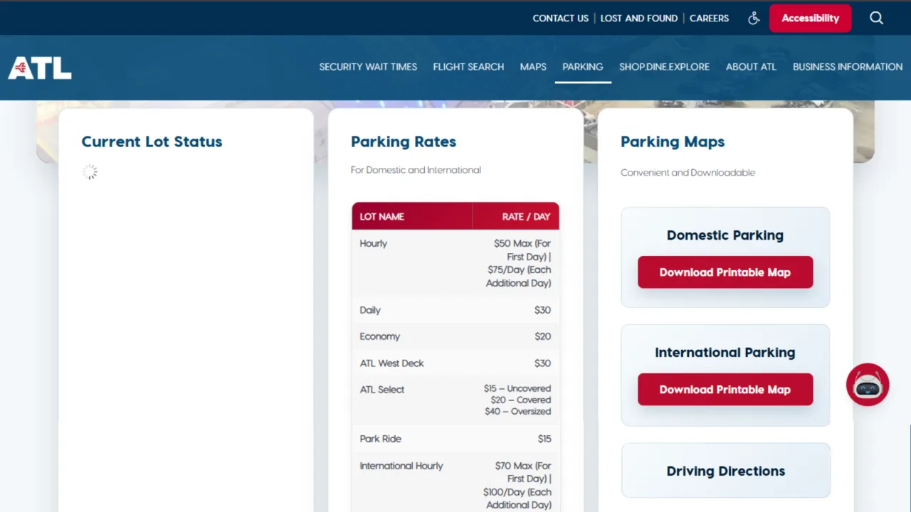 How Do You Reserve Parking at ATL Online