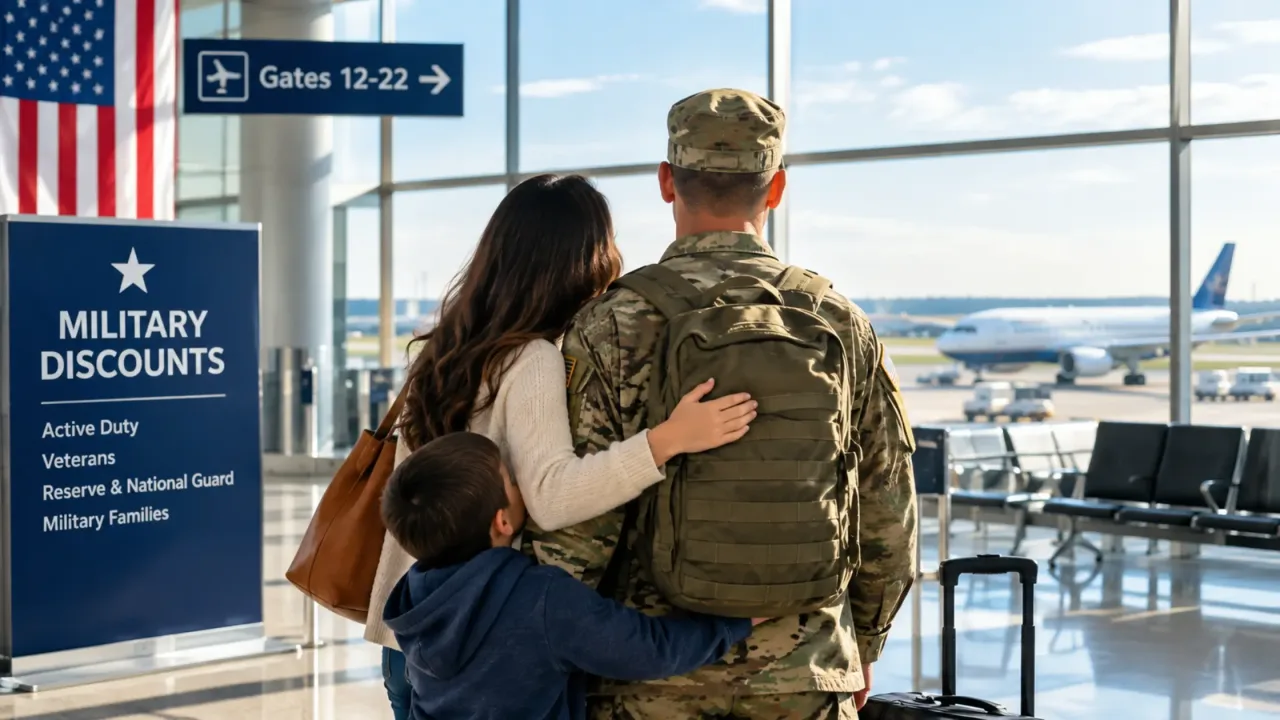 Who gets qualified for military discounts?