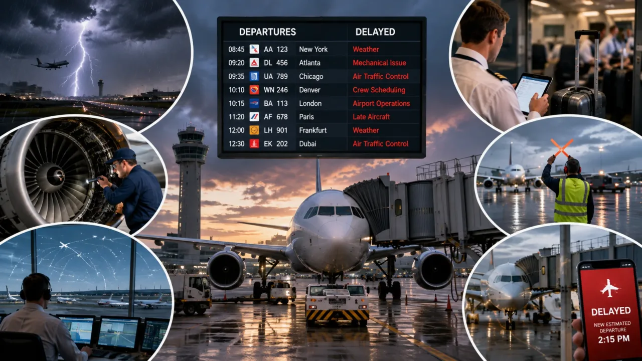 Why Are Flights Delayed Today?