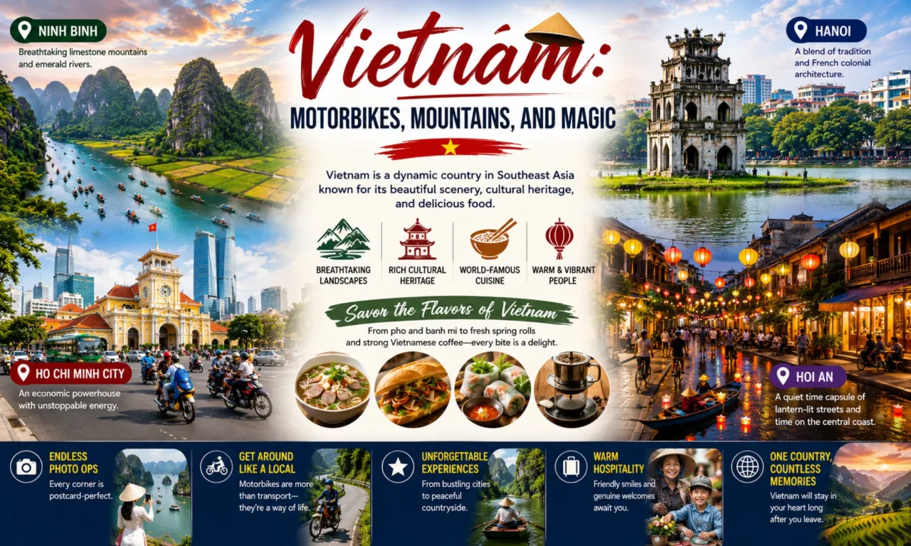 Vietnam: Motorbikes, Mountains, and Magic
