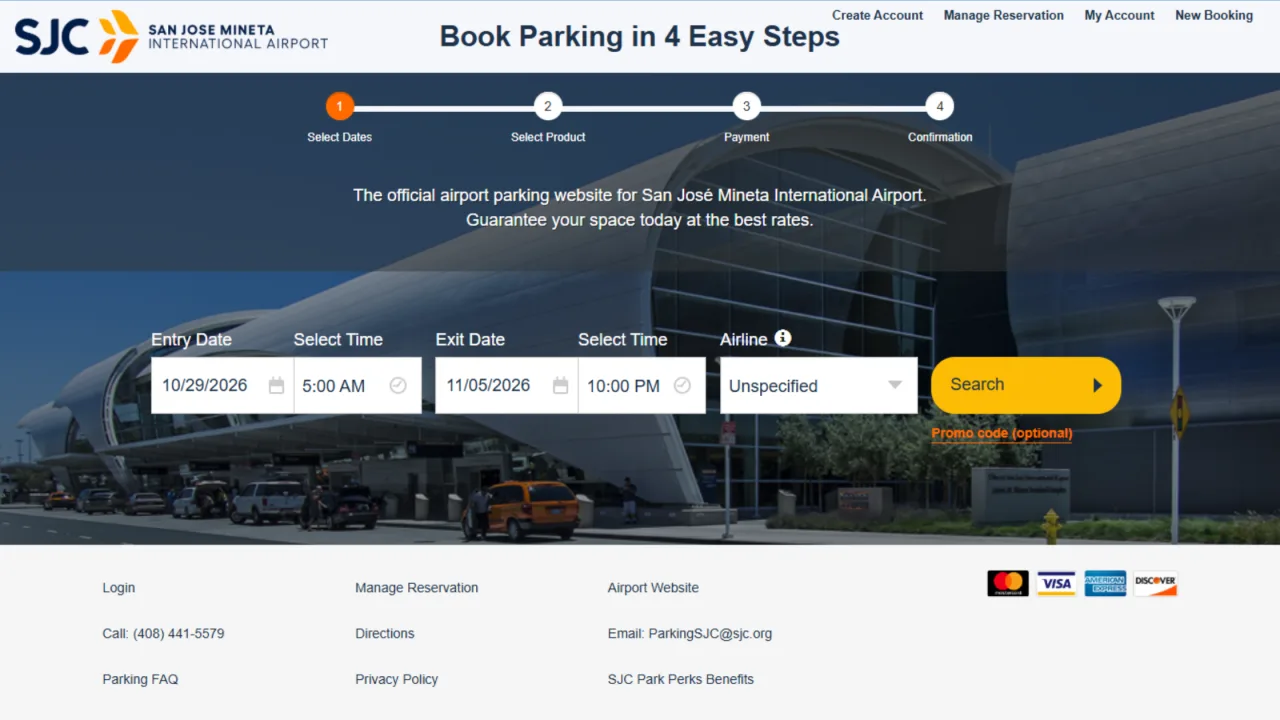 How to Reserve San Jose Airport Parking