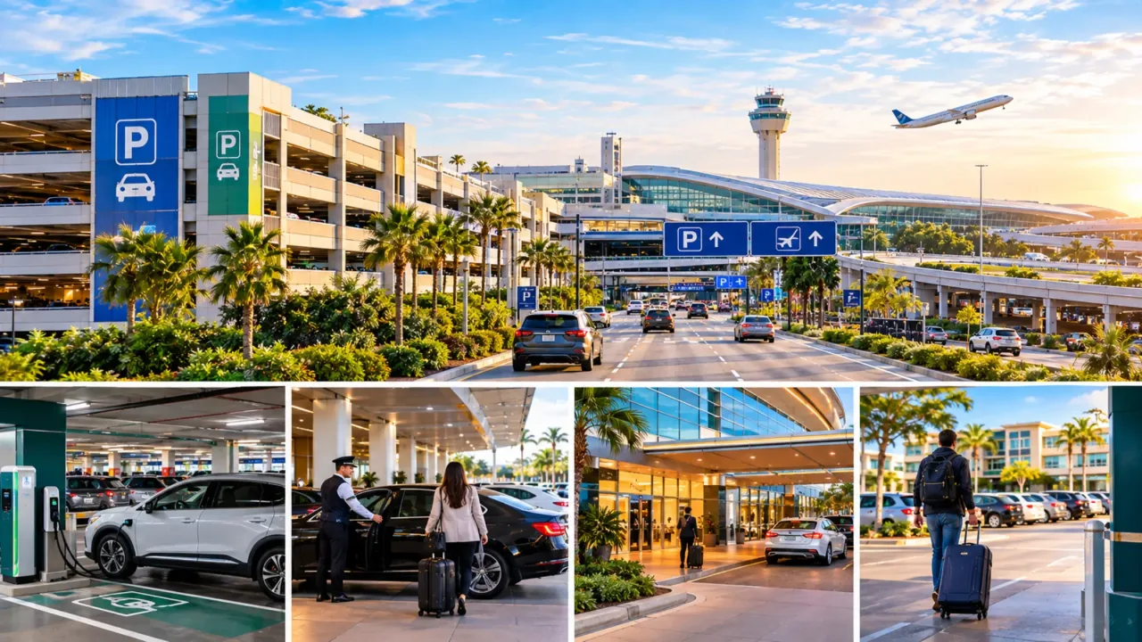 Parking at Terminals A & B