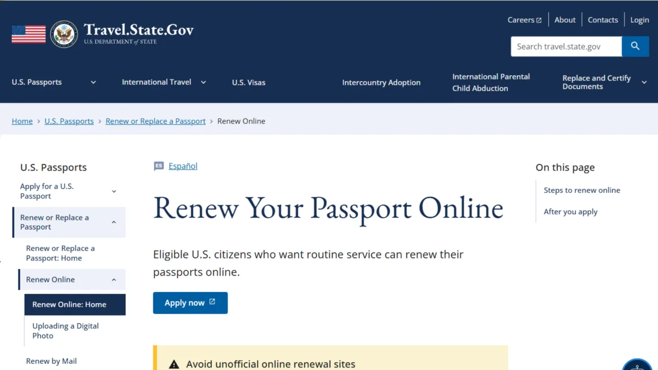 How to Renew Passport Online