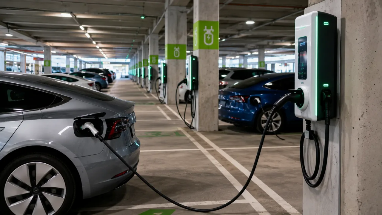 Where to Charge an EV at the Indianapolis Airport