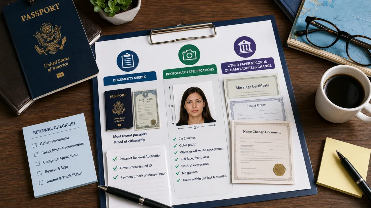 Documents Needed for Passport Renewal