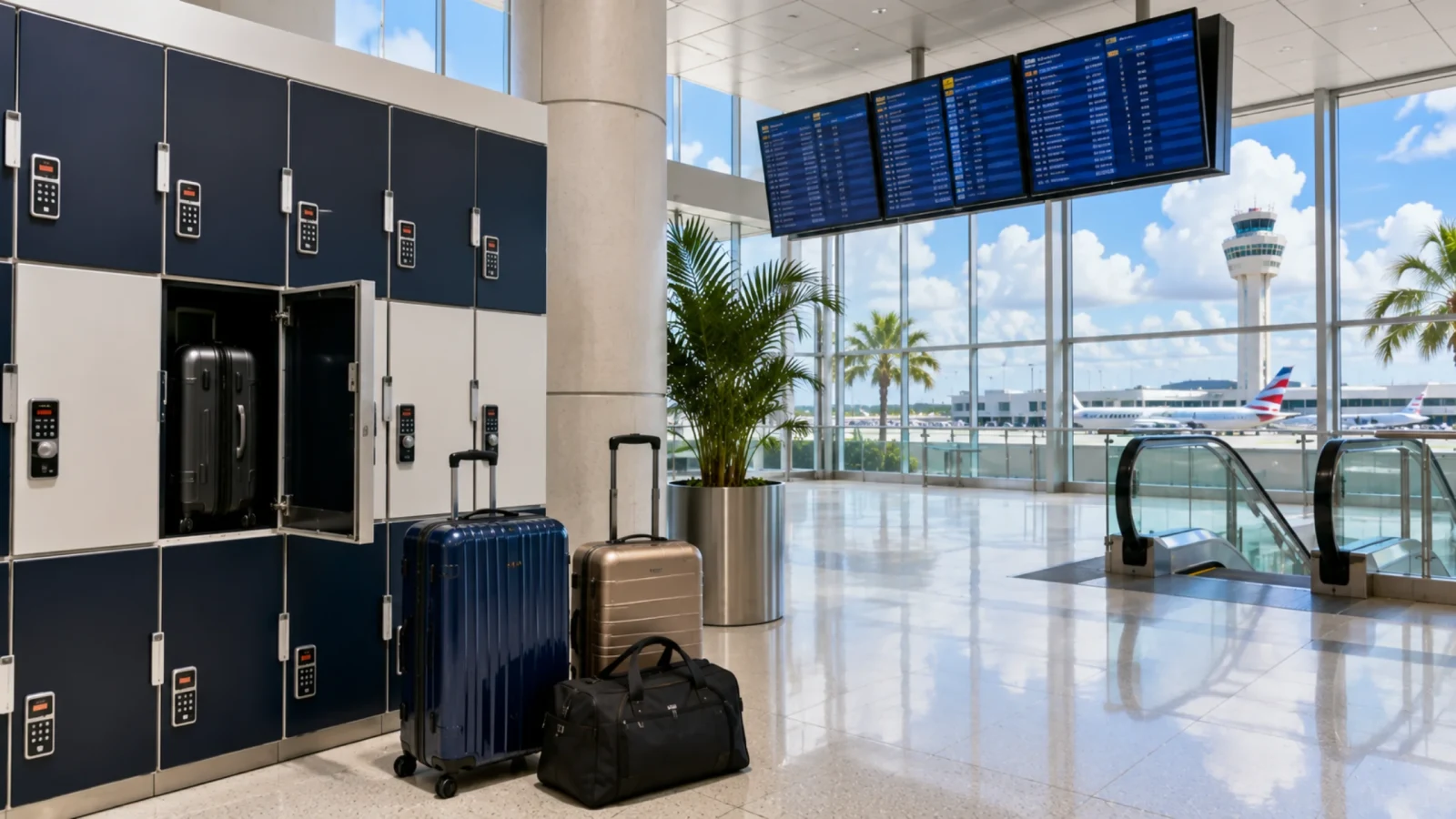 Miami Airport Luggage Storage | Lockers, Prices & Locations