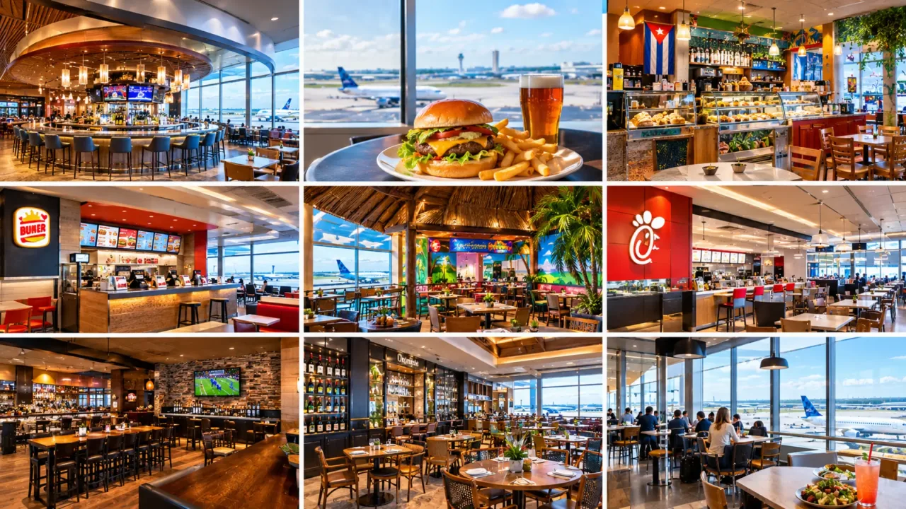 Food and Restaurants at MCO