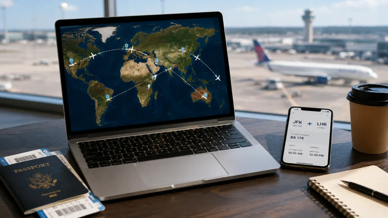 Which information is required to obtain details of a flight