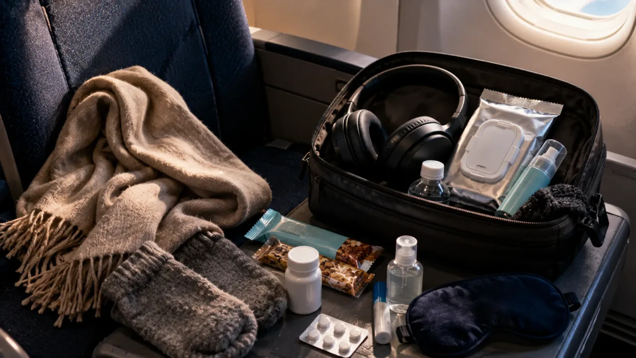 What to carry while travelling on a Red-Eye flight