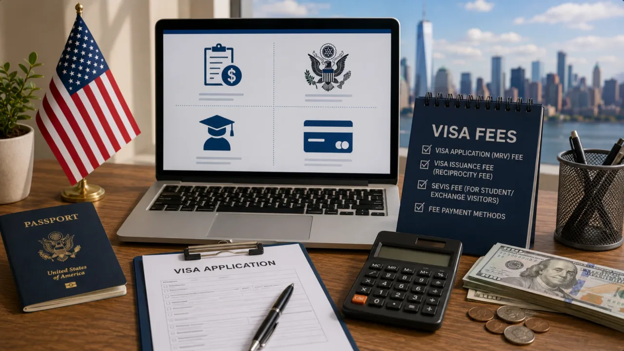 USA Visa Fees and Charges